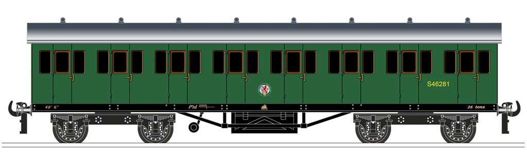 BR Green - 3rd Class S46281